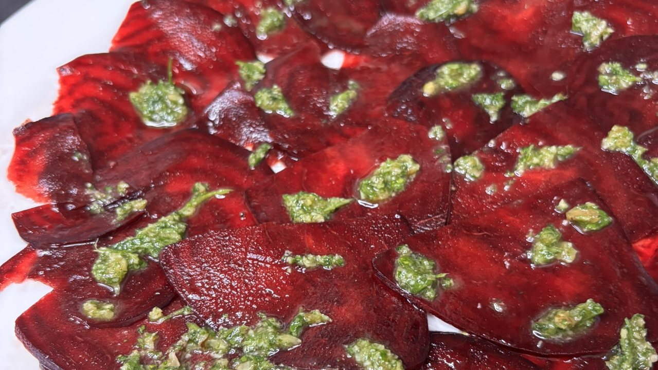 Carpaccio de Beterraba
