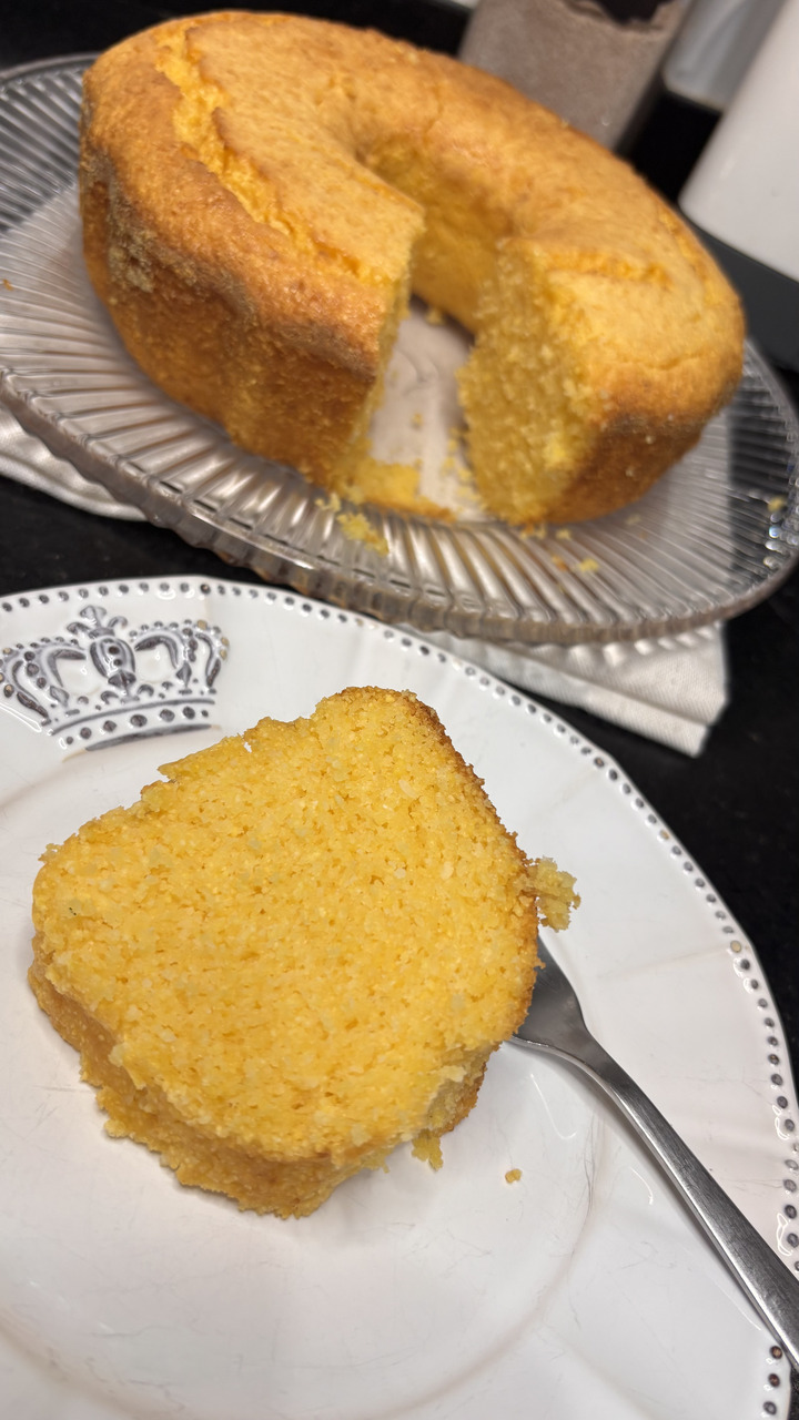 Bolo de Milho com Flocão Super Macio